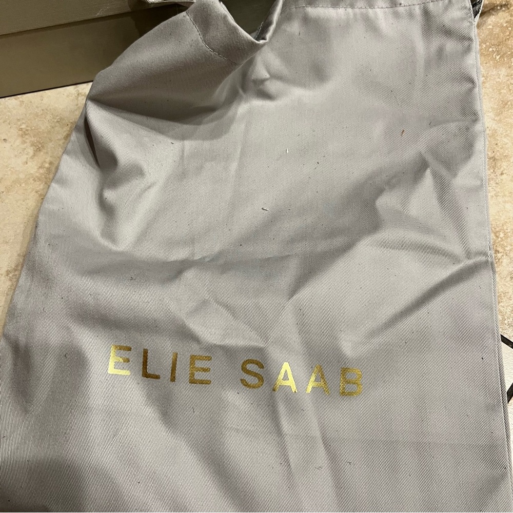 Elie Saab Studs & Suede Cage Sandals Size 36.5 - Picture 10 of 12